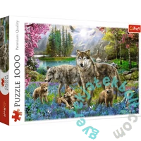 Trefl 1000 db-os puzzle - Farkasok a tónál (10558)