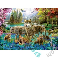 Trefl 1000 db-os puzzle - Farkasok a tónál (10558)