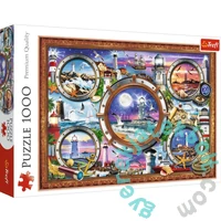Trefl 1000 db-os puzzle - Világítótornyok  (10584)