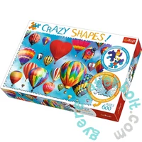 Trefl 600 db-os puzzle - Crazy Shapes - Színes hőlégballonok (11112)