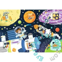 Trefl 36 db-os Flip-Flap nyitogatós puzzle - Az űrben (14272)