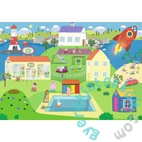 Trefl 36 db-os Flip-Flap nyitogatós puzzle - Peppa malac világa (14274)