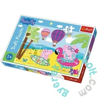 Trefl 24 db-os Maxi puzzle - Peppa malac - Nyaralás (14293)