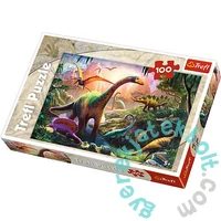 Trefl 100 db-os puzzle - Dínók földje (16277)