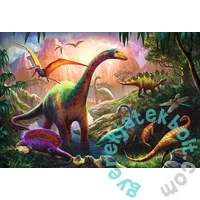 Trefl 100 db-os puzzle - Dínók földje (16277)
