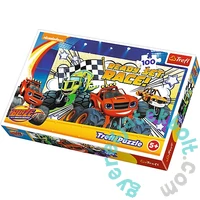 Trefl 100 db-os puzzle - Láng és a szuperverdák - Versenyre készen (16301)