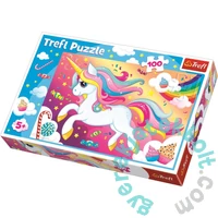 Trefl 100 db-os puzzle - Édes unikornis (16386)
