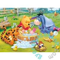 Trefl 30 db-os puzzle - Micimackó és barátai - Malacka fürdőt vesz (18198)