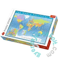 Trefl 2000 db-os puzzle - Politikai világtérkép (27099)