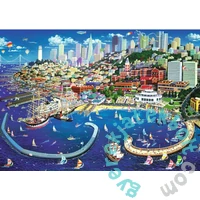 Trefl 2000 db-os puzzle - San Francisco-i öböl (27107)