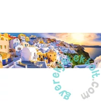 Trefl 1000 db-os Panoráma puzzle - Görögország, Santorini a nyárban (29054)