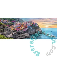 Trefl 500 db-os Panoráma puzzle - Olaszország, Vernazza naplementekor (29516)
