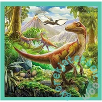 Trefl 3 az 1-ben puzzle (20,36,50 db-os) - Dinoszauruszok (34837)