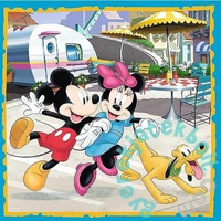 Trefl 3 az 1-ben puzzle (20,36,50 db-os) - Mickey Mouse és barátai (34846)