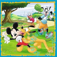 Trefl 3 az 1-ben puzzle (20,36,50 db-os) - Mickey Mouse és barátai (34846)