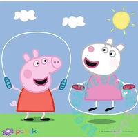 Trefl 3 az 1-ben puzzle (20,36,50 db-os) - Peppa malac - Játékidő (34849)