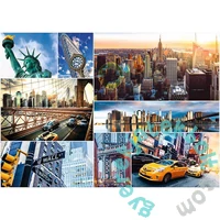 Trefl 4000 db-os puzzle - New York kollázs (45006)