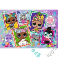 Trefl 70 db-os puzzle táskában - LOL - Glitter effect (53016)