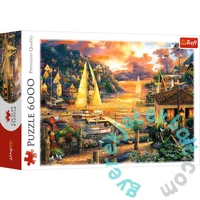 Trefl 6000 db-os puzzle - Idilli naplemente a tengerparton (65005)