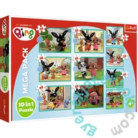Trefl 10 az 1-ben puzzle (48, 35, 20) Bing - Mega pack (90393)