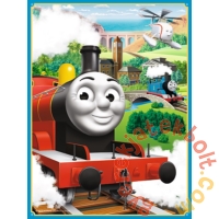 Trefl 2 az 1-ben puzzle és memóriajáték - Thomas és barátai (90602)
