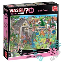 Jumbo 1000 db-os puzzle - Wasgij Destiny 28 - Dad Cave (00597)