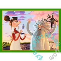 Trefl 4 az 1-ben puzzle (35,48,54,70 db-os) - A diplodocus sárkány világa (34663)