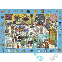 Trefl 100 db-os puzzle - Spy Guy - Nyomozás a múzeumban (15595)