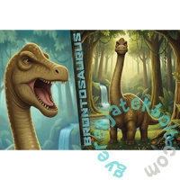 Trefl 100 db-os The Treflik puzzle - Dino World - Brontosaurus (16583)