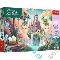 Trefl 100 db-os The Treflik puzzle - Lovag és sárkányok (16576) 