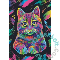 Trefl 1000 db-os Glow Up puzzle - Cica (94155)