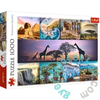 Trefl 1000-db-os Premium Quality puzzle - Afrika kollázs (10792)