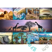Trefl 1000-db-os Premium Quality puzzle - Afrika kollázs (10792)