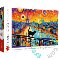 Trefl 1000-db-os Premium Quality puzzle - Macska Párizsban (10795)