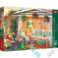 Trefl 1000-db-os Premium Plus puzzle - Tea Time - Kedvenc helyem! (10801)