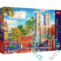 Trefl 1000-db-os Premium Plus puzzle - Tea Time - Kilátás Londonra (10805)