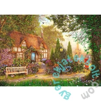 Trefl 1000-db-os Premium Plus puzzle - Tea Time - Nádfedeles kunyhó (10803)