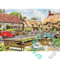 Trefl 1000-db-os Premium Plus puzzle - Tea Time - Nyár a városban (10808)