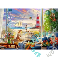 Trefl 1000 db-os Premium Plus puzzle - Tea Time - Nyári szellő (12115)