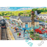 Trefl 1000-db-os Premium Plus puzzle - Tea Time - Vasútállomás (10810)