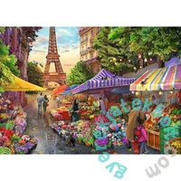 Trefl 1000-db-os Premium Plus puzzle - Tea Time - Virágpiac