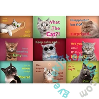 Trefl 1500 db-os puzzle - Vicces macskák képe (26212)