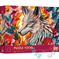 Trefl 1000 db-os Paper Art puzzle - 40 Éves Jubileum - Farkas (40041)