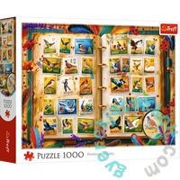 Trefl 1000 db-os puzzle - Bélyeggyűjtemény Madáratlasz (10979)
