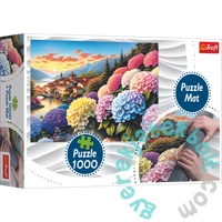Trefl 1000 db-os puzzle + kirakó szőnyeg - Hortenzia mesevilág (94070)