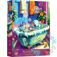 Trefl 1000 db-os Premium Plus puzzle - Miau, Nyugi, Ismételd (12141)