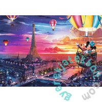 Trefl 1000 db-os puzzle - Mickey és Minnie Párizsban (10917)