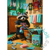 Trefl 1000 db-os Premium Plus puzzle - Mosás nap, Mosómedve (12139)