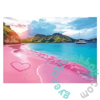 Trefl 1000 db-os puzzle - Rózsaszín trópusi tengerpart (99286)
