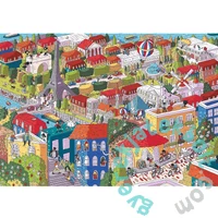 Trefl 1000 db-os UFT Prime puzzle - EYE-SPY - SNEAKY PEEKERS - Paris, France (10712)